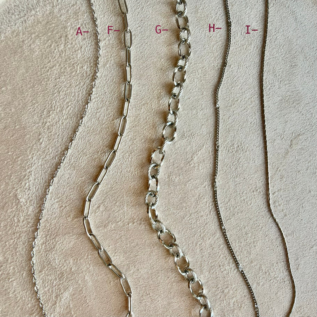 Collar de cadena acero inoxidable
