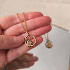 Orbital necklace