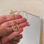 Orbital necklace