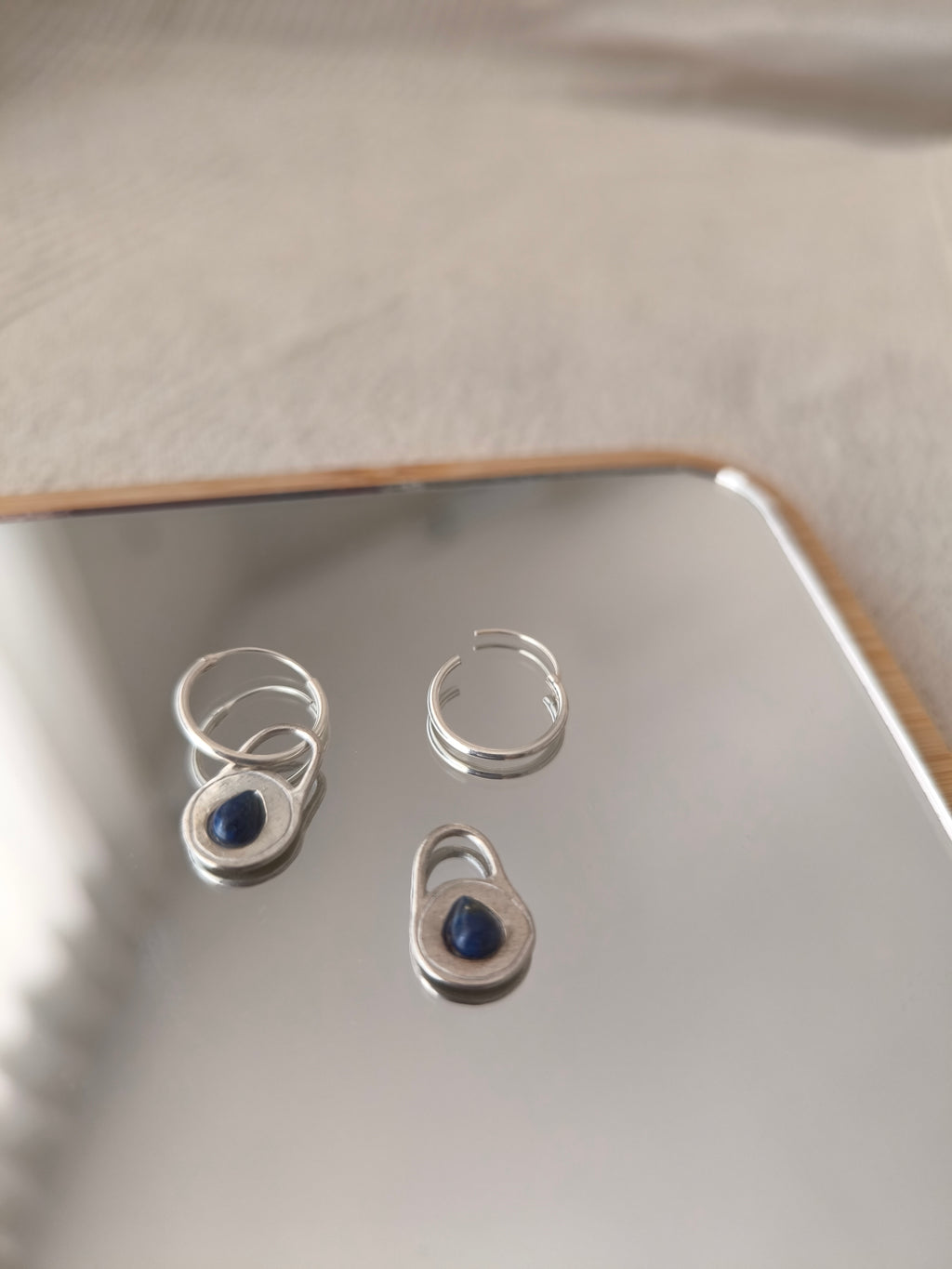 Halo Teardrop Earrings 