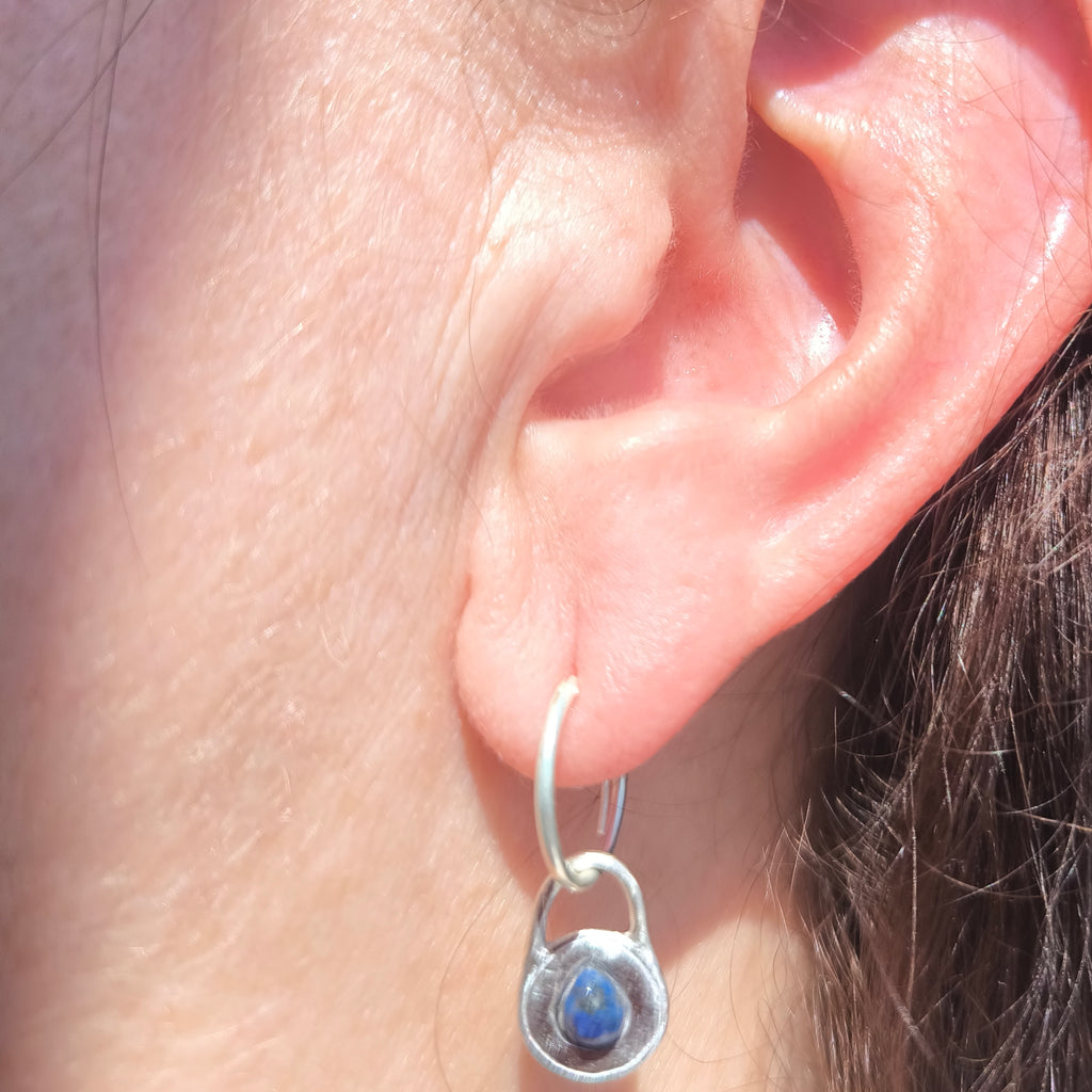Halo Teardrop Earrings 
