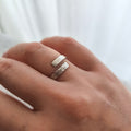 Ribbon ring Pulse *Unique piece*