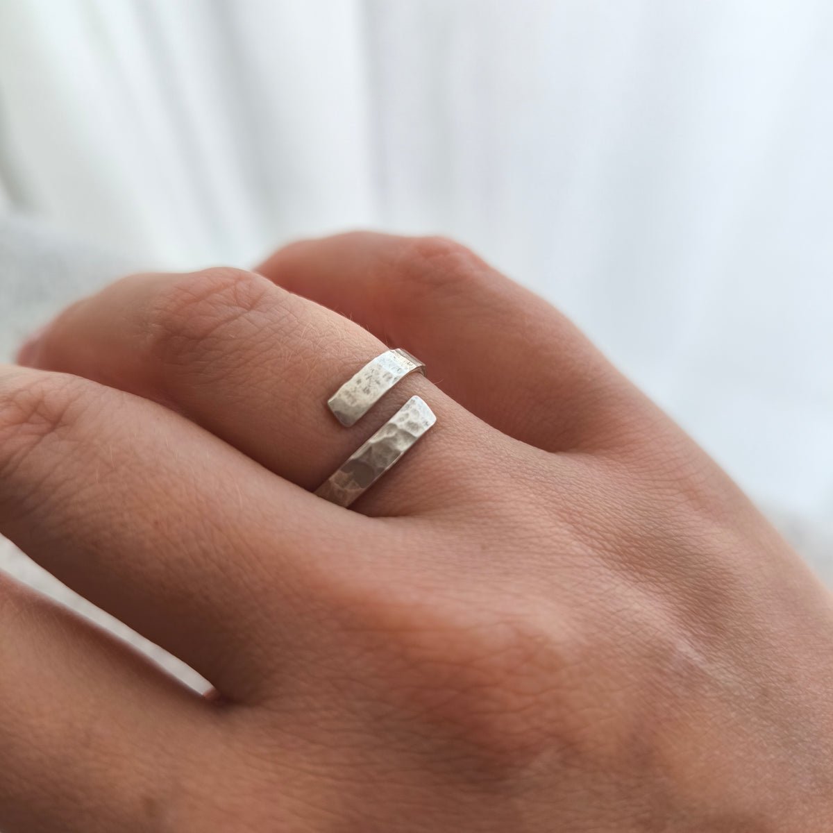 Ribbon ring Pulse *Unique piece*